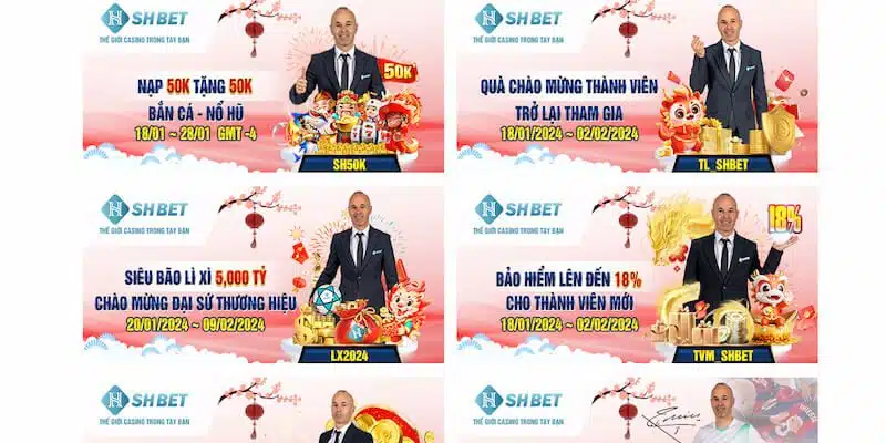 Nhận ngay khuyến mãi độc quyền chỉ có tại SHBET